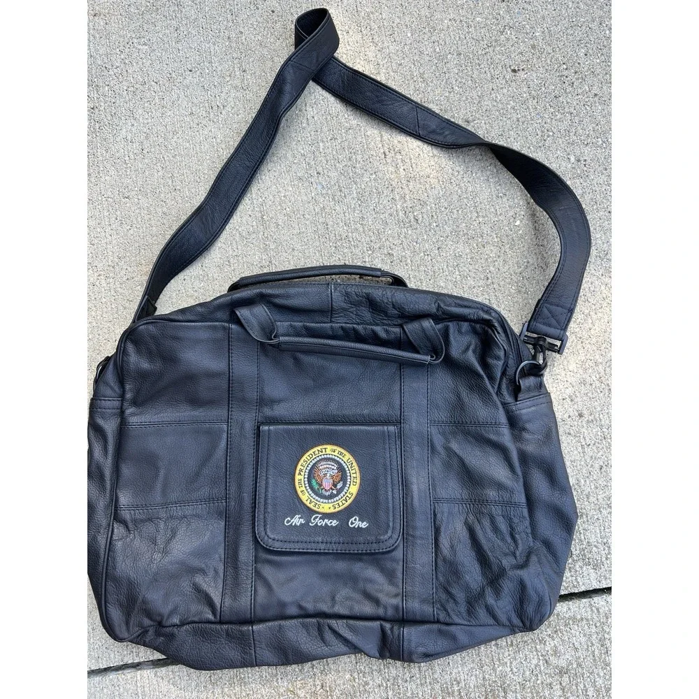 Air Force 1 Leather Brief Case